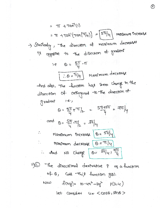 2 decrea«* the divectfon of matimum , Haxf mum decreag n the radient STt虾 냐 3TT SU And No Cha