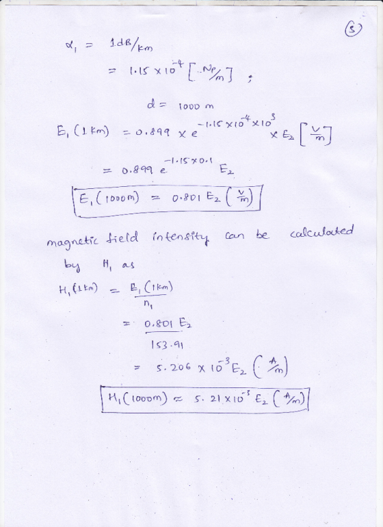 0,899 e. maanetic ield intenstu can be calculoked S3.91