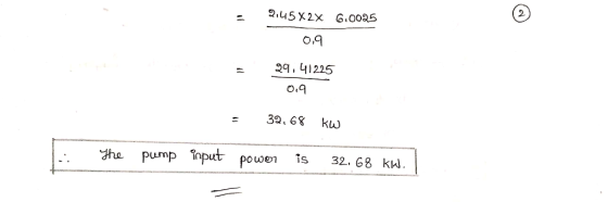 2.45X2x G10025 2. 0.9 2,41225 0.9 3. 68 k ump nput pows 32. 68 kw .. dhe