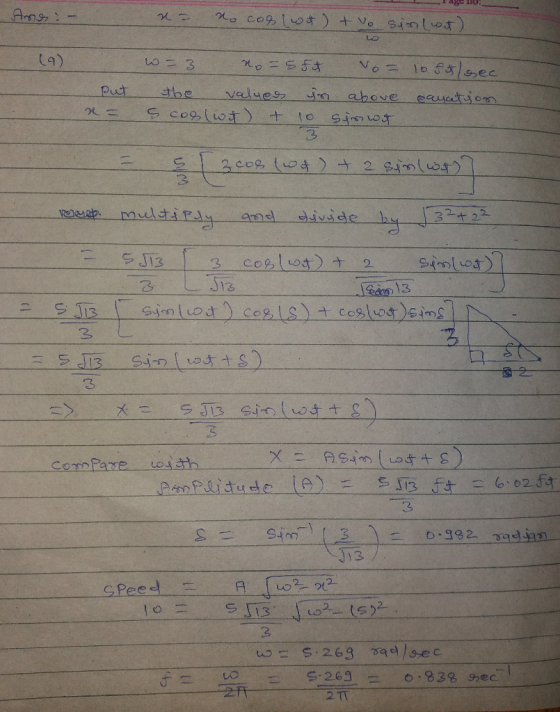 Arns sintos) L9) 03 Voニ Put ghe values ahove eauatyon 3 2 c00 (04 2 Simlos mueltitly 32+ 22 ivsde J13 coslos 3 13 sinliot) cs