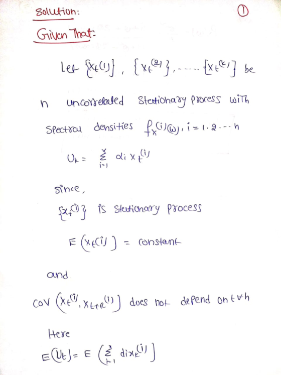 Solution: RG(W-( densitīes spectacu Since adl fç Sktionary process and Here