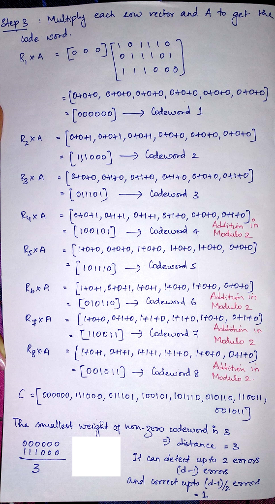 each Low vechor and A to MulApy Step 3 lode word riotton 0IIIO! 1 1 1 0 0 0 = 0+0+0, 0+0+0,0+0+0, 0+0+0,0+0+0, Coo0000) O+041