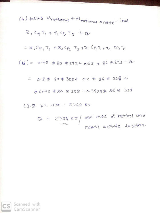 29-g4 kJ / one make of r eth, and SScanned with CamScanner