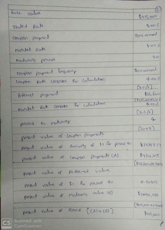 fare Value ta15,0 o00 Staked Rate 8-00-1 Coupon parert Semi onnucl Masrket Rate maturity peruod 20 coupon poyerent epuenty Se