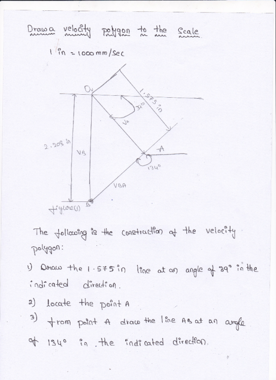 rato a veloc on to the Ou i0 2 u att e VeloC Dolygon rau, the 1.545in line at an angle at 29 ได้ the cted dliretion 2 locate