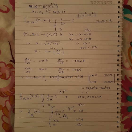 MON TUE WED THU FRI SAT SUN XuX No,1) 2 2 2 71 > (T, e) 3 2 t tan dr chui -Tsin a TCos -7Sma transformatnr Sma YCOSO (cost0 t