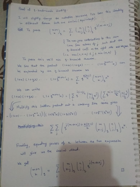 Proof 야 1-v.nd; be expanded by tie ใ b,nonAǐ theron as We cannte will give us te desiu y We Jh-kリ