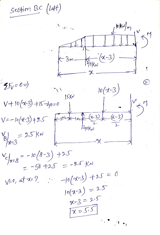 Section BC (left) 13 χ-3 ISkN yok Х