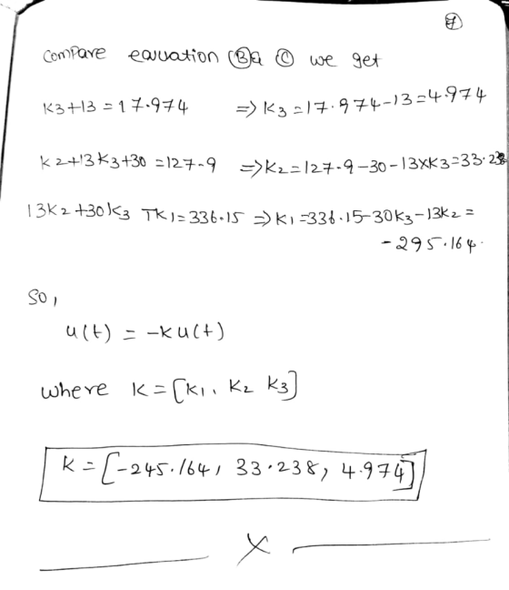 Compave eaation (3a ue ge K2+3K3+30 12-9 29 S.16 So ()-kult) k-L-245./64, 33,23ะ, 4974)
