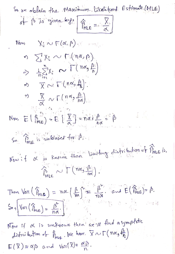 loctain the Maxihum tikelihord Estimato. (MLE) X MLE Now r(mes p) na N,EE nai ML So. is S, Laimrfng distri bubion e i Nowif i