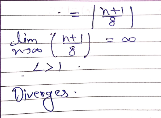 lim ht l nJo Diverges