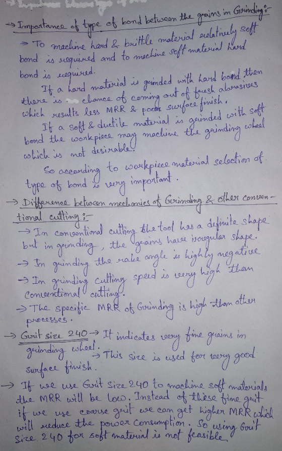 m s Tmportamea of tpe of kond betisaan the To machine hand & buttle material selatiuly soff rguined and to machine soft mater