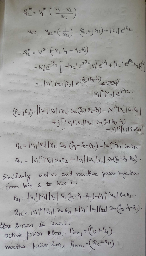 Z12 Nos, Yi-)tj B)- 1le/ =Mle-MjuleMele -Mrlre Aipret - -(M Sin ,vlMl S t MlMl Sin active and readive poger injeota Snckady