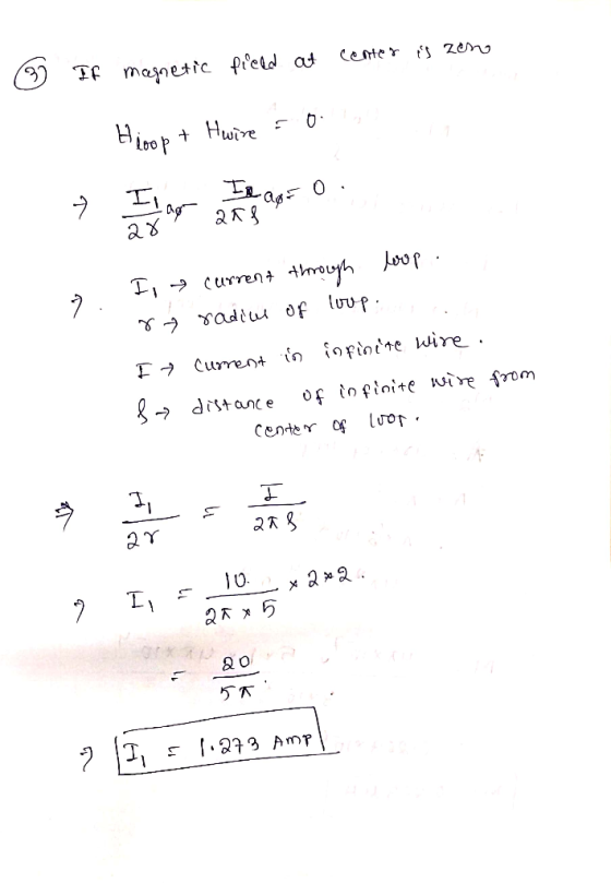 bor + as 1 → cument in ec) finite wire -כ dšt an e úf infinite wive fmm 1. a r 2 0