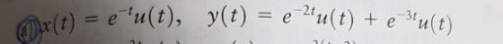 x)e u(t), ()eu(te ult)