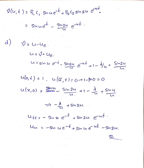 Sin2u u(x,0) #