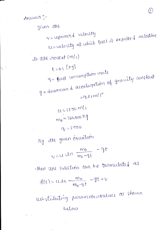 0 given th ve uqwrerd velocity tos Crg) า-fuel tontumfton ontl mo 166100o kg the ge eln then ant fate can be tounmulated a mo