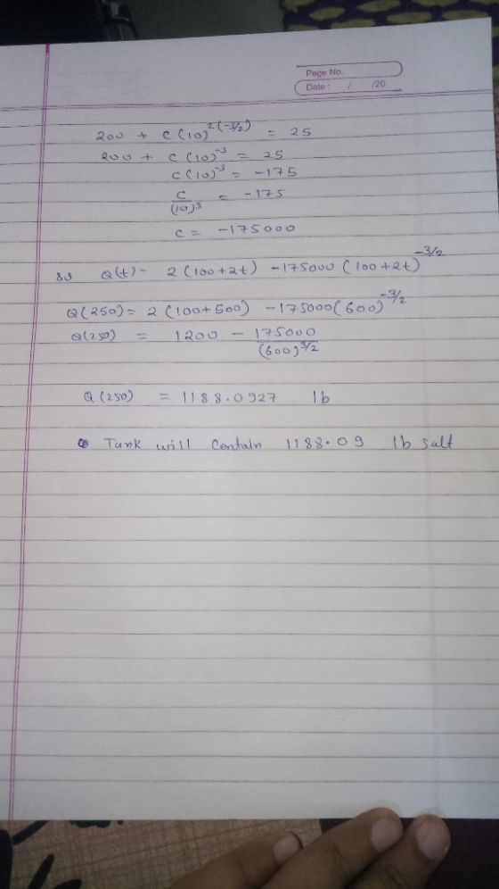 Page No. /20 Date 25 25 c Cio -175 -17 S (j)3 -17S0 o o -3/9 -17S000 Cloo+2t) 2 0100+2t) /2 Q250)2 (t00+500) -175000( 6o0) -