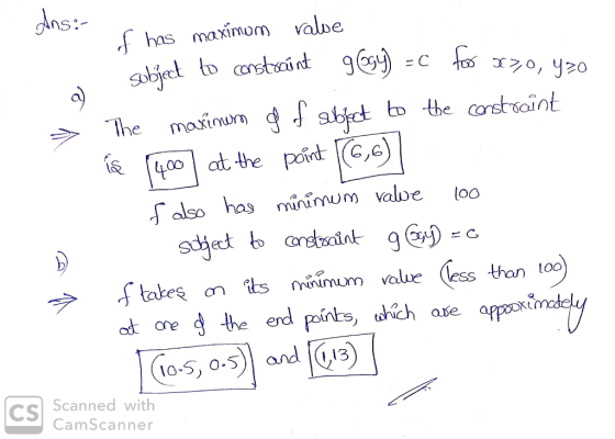 Ans f has maximom valbe moxiwrn, The falso a minum vale oo → ftakeS on ils nururum value (ess tan 100) 10-5, o.5) and [i.13
