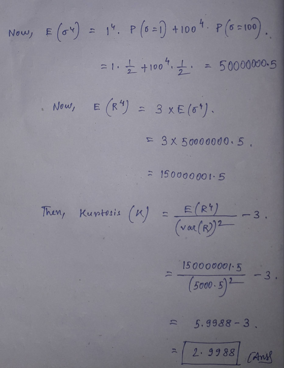 t. P (0-2)+ 1001. P( -100) Now ·오+1001.t. 50000000.5 21 2 2 3 xE (6) Now, R = 3 x 5000000O. 5 150000001.5 Rt) (n) Then, Kunte