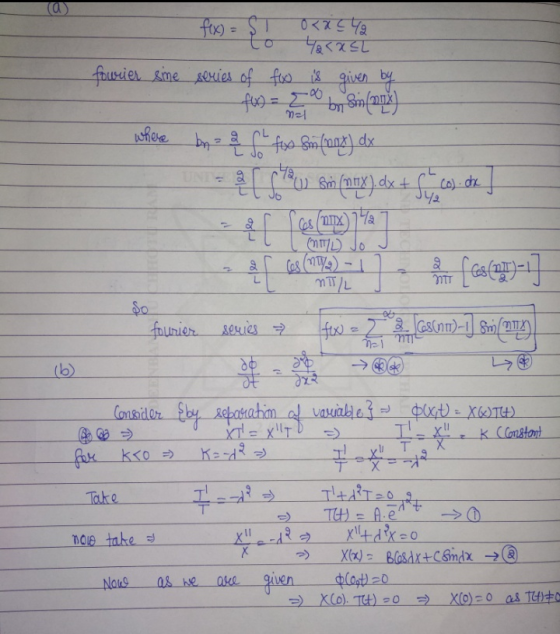 (a) Aruier sme sexies of fo given -20 oux Mel fea Sn (an2) dx UNI +xp Jy2 Ca)-dx Cas/nX MT/L R0wies fix) -23GS(11)-1|Sm) (b)