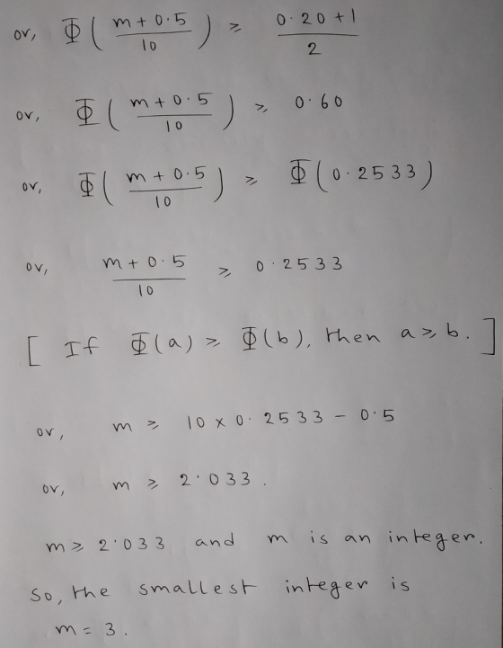 mt 0.5 OV, m0.5 0 25 33 0 V a z vn 10x0. 2533-0.5 OV m2 033. m2 2 033 andm is an integer So, the smallest inhegev, İs