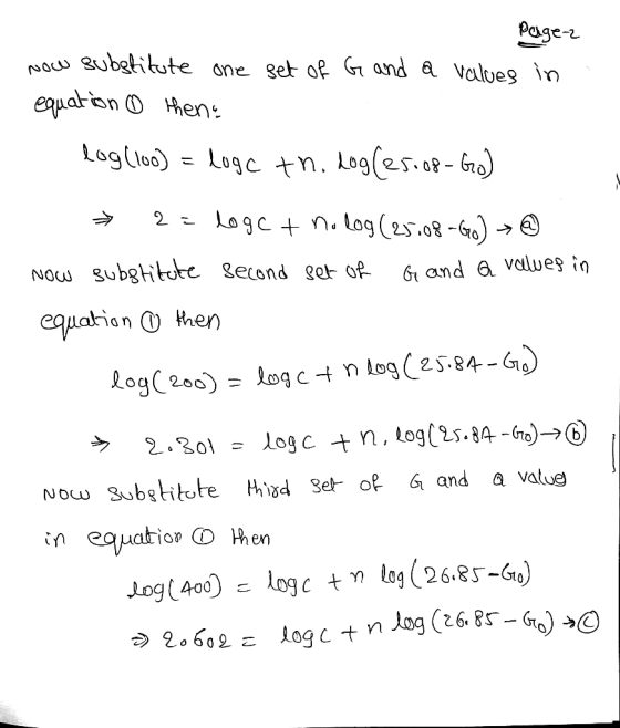 Page-1 100) こ Log(25,08-670 ogcnlog(s.oe Nou Subghlde second ger- of 6r and a values in No ubsliixd Set ofG and a value Jog(4