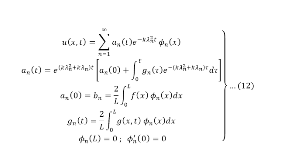 u(x,t) n-1 2 an (0) - 0 2 il g(x, t)Pn(x)dx 9n (t) - 0