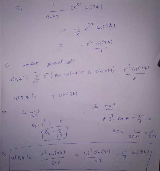 Ses Cas(7d) 949 37 os(7 AJ e Cas(7) Cem plet nerel Z e(An os(n4)+ sin(nt) for P 3. A7 S 27 B2 3 A7 27 8メ81 648 e7 as(7 Co se