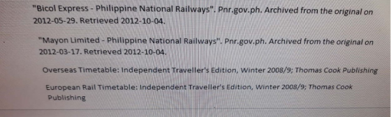 Bicol Express- Philippine National Railways. Pnr.gov.ph. Archived from the original on 2012-05-29. Retrieved 2012-10-04 Ma
