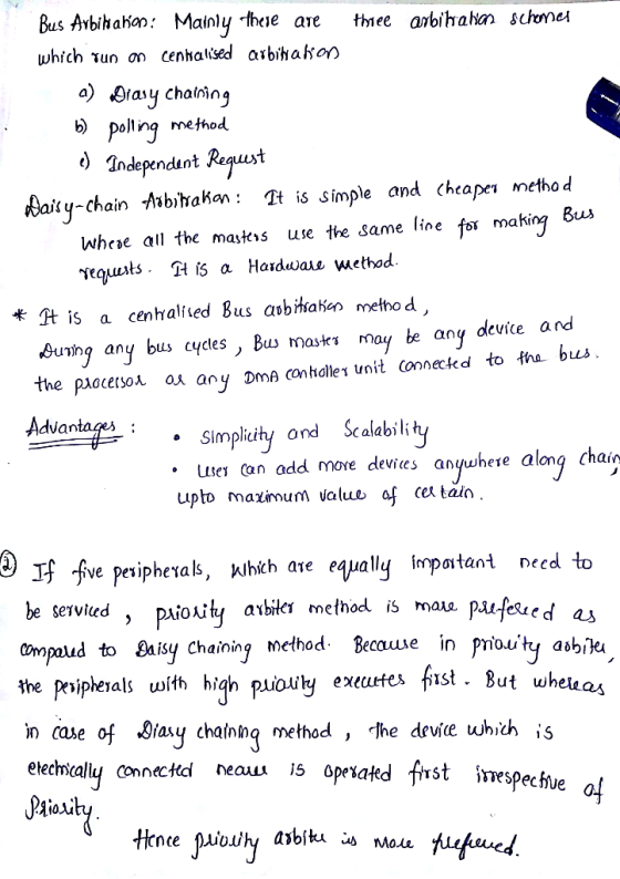 Bus Avbihahan: Mainly theie are thmee arbihahan schone cenhalised arbitiahan which Tun an a) ray chairing poing Independent R