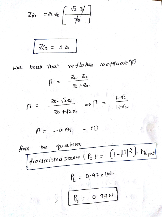 Zin 2ひニ Zin fles ho toeffiuieot() bnaa that we Ye - けS ues hon the baumitted paua (1尾) = (1-リリiugut 0.9子 W