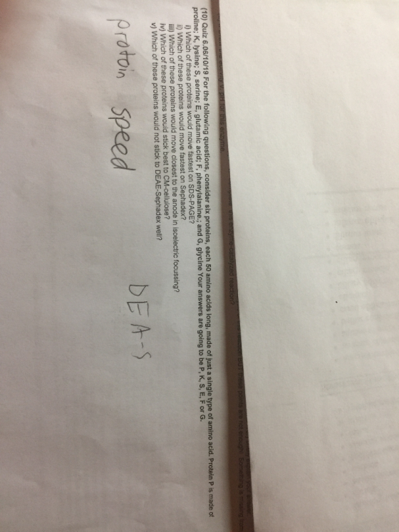 ation BUT these points are not enough Something is missing rom enzyme-catalyzed reaction? (10) Quiz 6.06/10/19 For the follow
