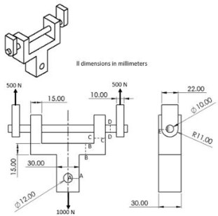 Il dimensions in millimeters 500N 500 N 22.00 10.00 15.00 10.00 R11.00 30.00 12.00 30.00 1000 N 00