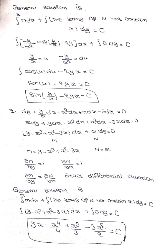Genertal Solutiom a Susa au)S こC O.f N Ot Contain Mda + Sody=c coSLuldu 2ga - コ=eRる一(mus コニRRる-(号us dy tgda-o&dæ ddo-3 Didæ -