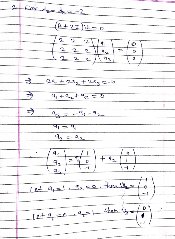 2-2 (A+21uo O 2 2 2 2- 2 2a + 23,_+ 243. 92 -1 Let a 9 then ay +911 Leta