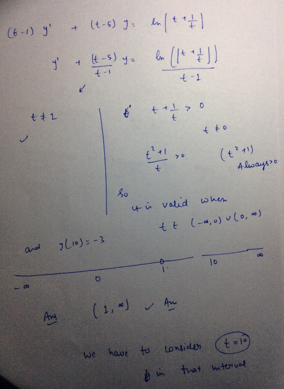 (t-5) J (6-1) y + t ti t t- t-1 t 2 (t1) 4lusayao 80 valid (-a,0) C0, JLIO):-3 ano l0 (1, J Any have to we tonsiden =0 that