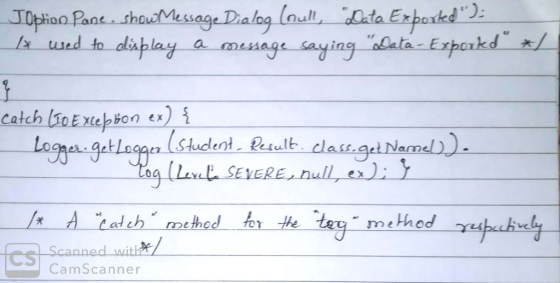 oer getLogger Student b. dass.aet Namel acd tor he aditi CamScanner