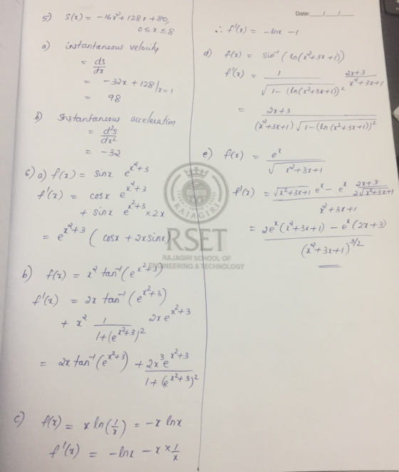 S(2)= -16+ /287+80 Date: : f() = _-Inx 83730 intantaneous velouhy a sia(In(4 3 Fl)= ds VI-(In(z2 31-+D) +LEt 98 Instantansow