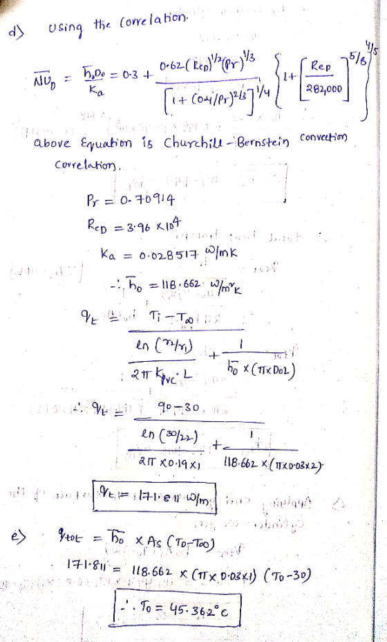 the (ovye la horn USinq d) 5 above Eyuation is Chuhilstein Convect-on Covrelahior) 3.96 KID <p ヒ - . то 45-362С