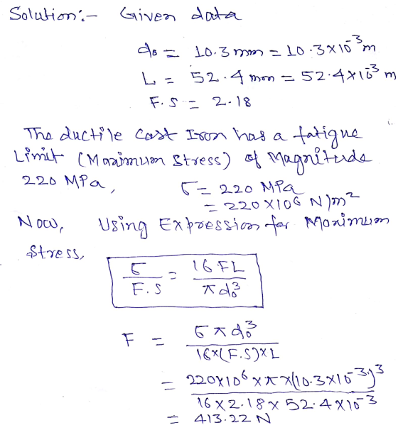 Soluioven aDla 3 F.S2-18 22o MPa F. S 313 413.22 N