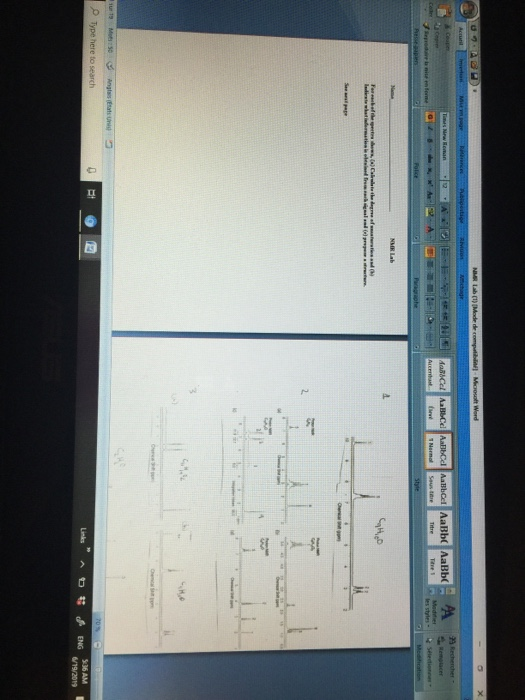 Lab (1)(Mode de compatiblie-Mcosolt Werd NMR Beterences Bbliositie Bbviups mchage Accaril Imetan MUmpage A Rechercher A Coupi