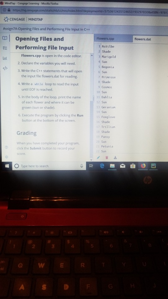 7 MindTap- Cengage Learning Mozilla Firefox O https//ng.cengage.com/sta ?deploymentid-57536124351246531932978308e1SBN 9781 CE