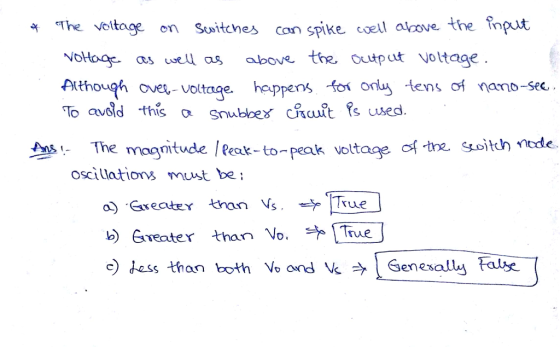 input the The veitage en Switches can spike coelt atcove NoHoge as weu as above the. ouutput yoltage Althou9h ove, Voltage ap