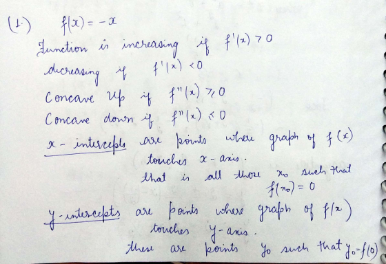 (i) f(x)=-1 (x) 7 0 20