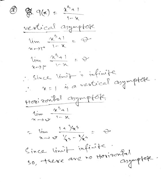 vetical angmptok im 1- X Lim infinite vestical ayptek Since im Heri znta aptok im YK2 im Sinca lininfinite Horizontl So, her