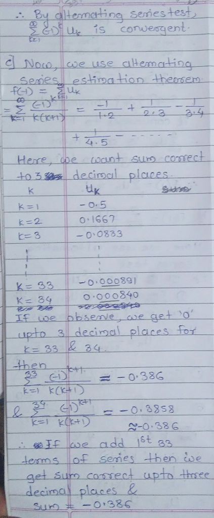 By dtemctting seies test Noo we use altematio Senes estimation thersern 4.5 Here, pe want suro comsect eciroal plaices uk 0.5