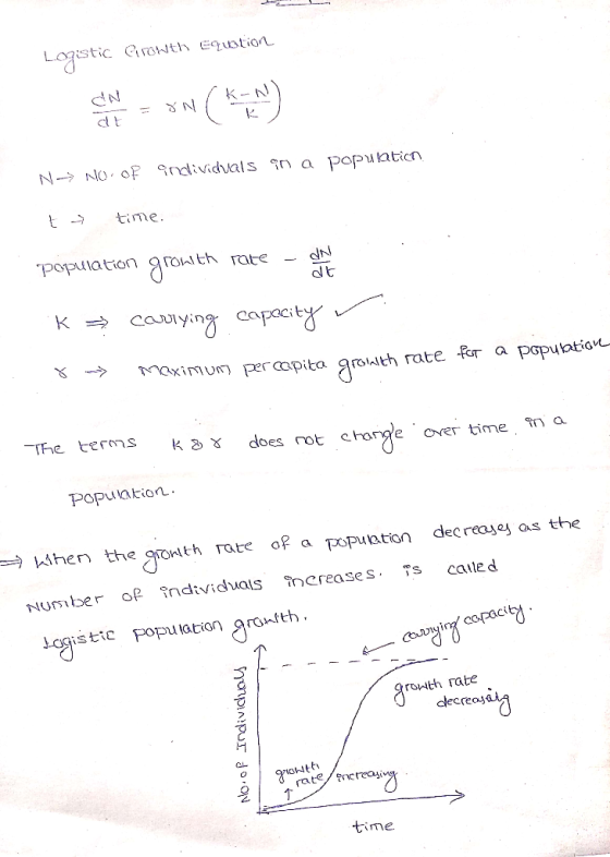 Logestic Growth EQustion k-N N N NO P 9ndividvals Gn a popuatien. time. romth Population sate caMying Capacity Maxium) peropi