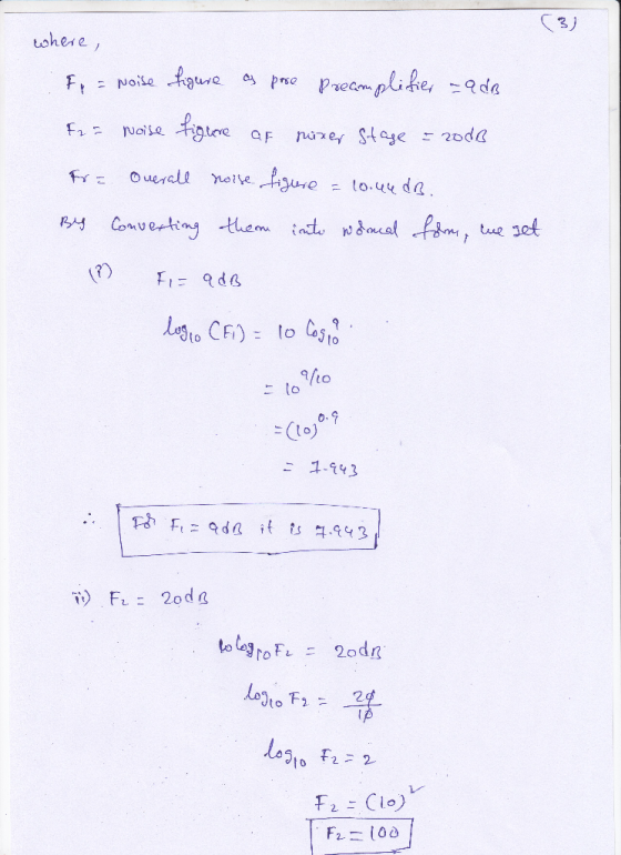 afto i) Fa= 20 dB lo 2.