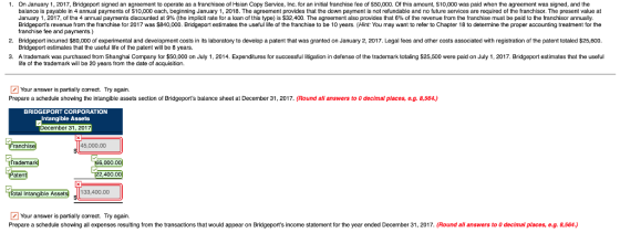 1. On January 1, 2017, Bridgeport signed an agreement to operate as a franchisee of Hsian Copy Service, Inc. for an initial f